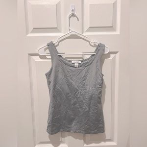 White house |Black market Gray spadex tank Size Small